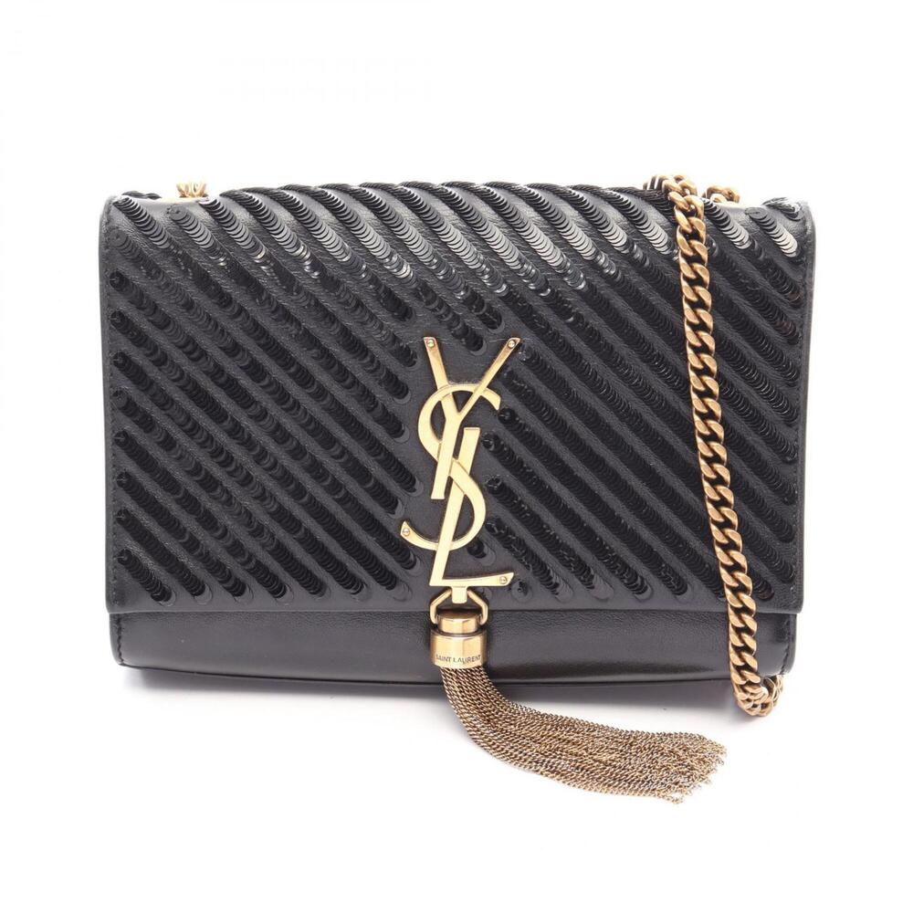 Yves Saint Laurent Saint Laurent Paris Kate Tassel Shoulder Bag Handbag Leath...